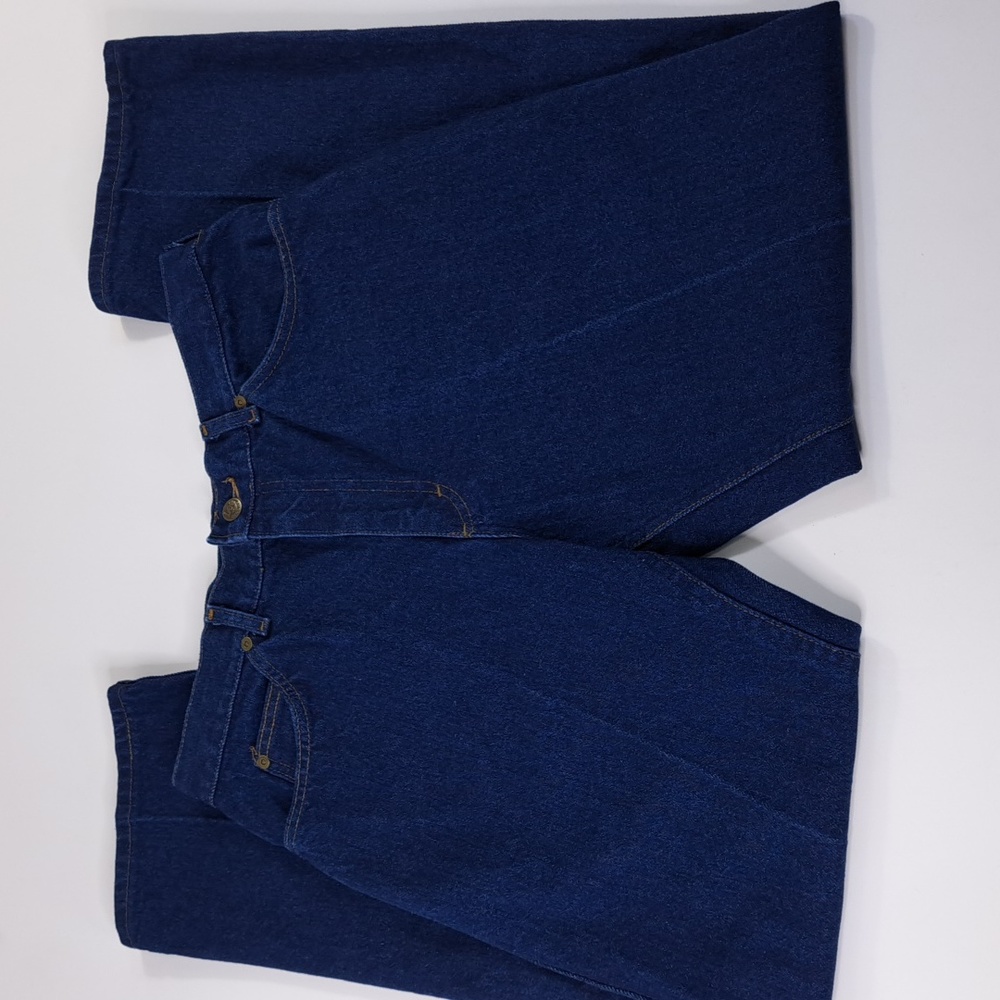 🇺🇲 Vintage Lee Straight Leg Blue Jeans Waist 30 Inseam 30.5 - Picture 8 of 17